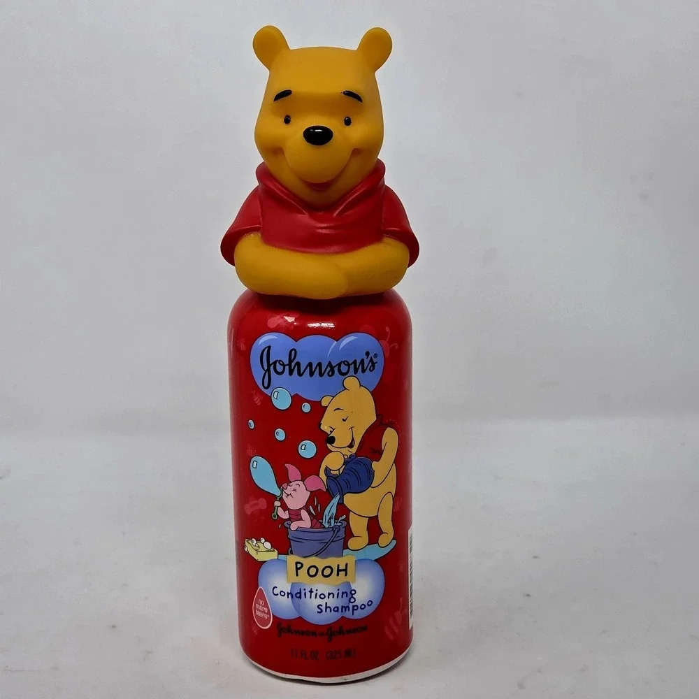 VINTAGE 2000 Johnsons Winnie The Pooh Conditioning Shampoo Bottle 11 oz SEALED